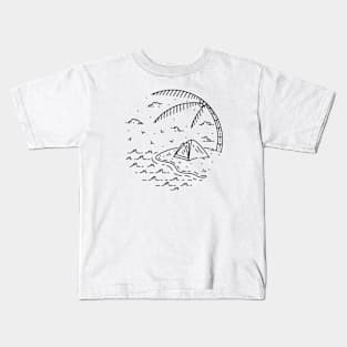 Camping Lake Kids T-Shirt